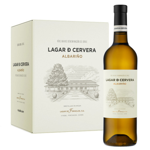 Lagar de Cervera 2023 Caja de cartón 6 botellas 75 cl.