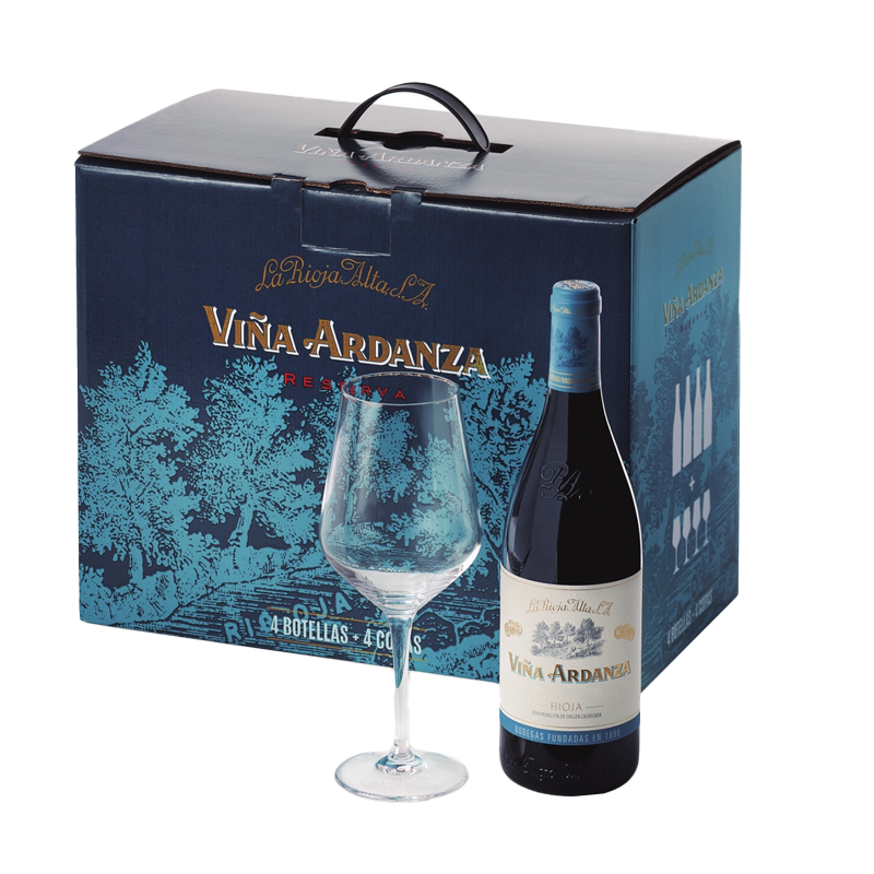 Viña Ardanza Reserva 2016 copas